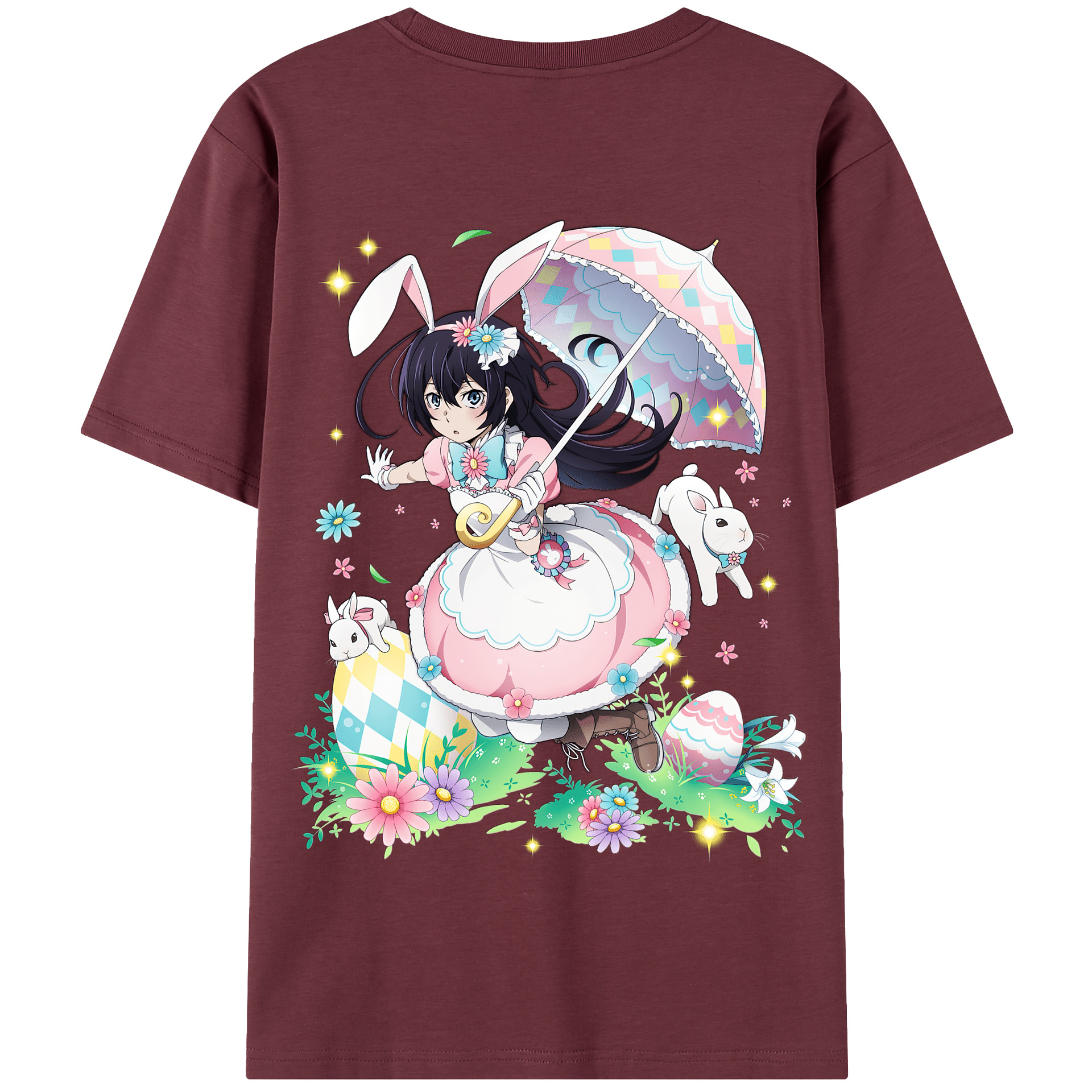 （画像用） 文豪ストレイドッグス Bungo Stray Dogs 綿100％半袖Tシャツ（背面プリント）